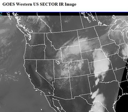 NOAA Western US IR Weather